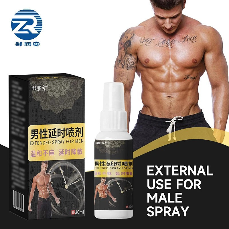 HOT Selling Male External Use Spray Increase Time Extended Spray for Male Adult Sex 30ml