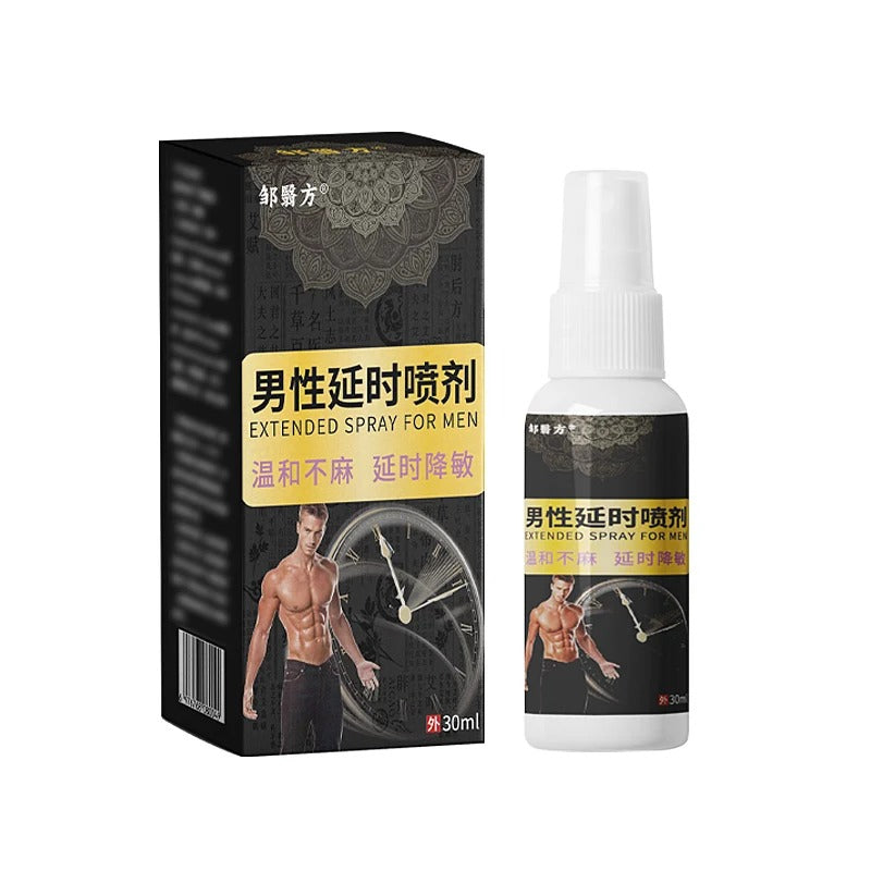 HOT Selling Male External Use Spray Increase Time Extended Spray for Male Adult Sex 30ml