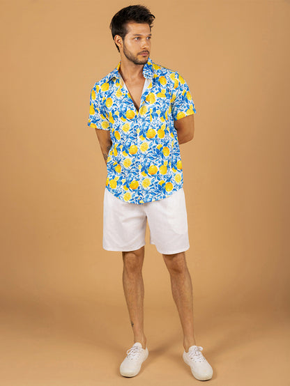 Camiseta estampa limoeiro