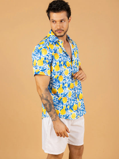 Camiseta estampa limoeiro