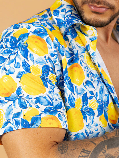 Camiseta estampa limoeiro