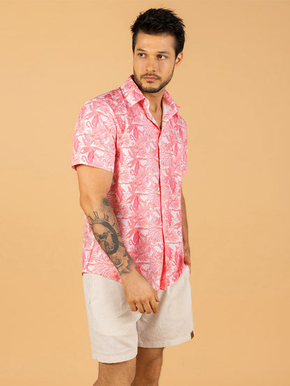 Camiseta Flamingo Rosa
